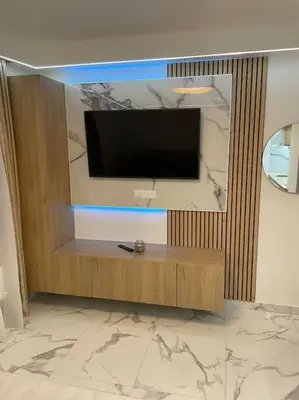 Télévision ou salle de divertissement dans l'établissement Magnifique appartement à Paris