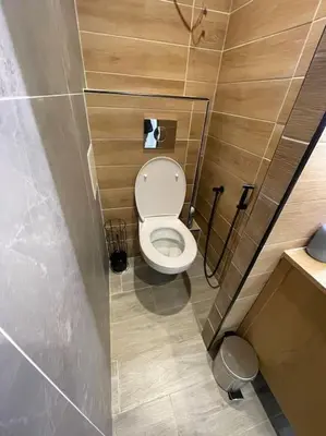 Salle de bains dans l'établissement Magnifique appartement à Paris