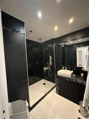 Salle de bains dans l'établissement Appartement Victor Hugo
