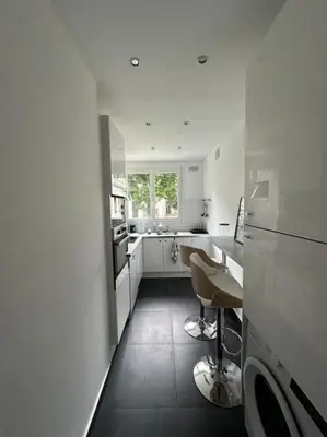 Cuisine ou kitchenette dans l'établissement Appartement Victor Hugo