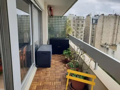 Balcon ou terrasse dans l'établissement Alesia - Plantes