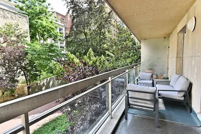 Balcon ou terrasse dans l'établissement Appartement #Vaugirard Mairie du 15ème - II