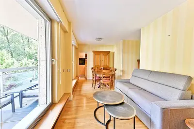 Coin salon dans l'établissement Appartement #Vaugirard Mairie du 15ème - II