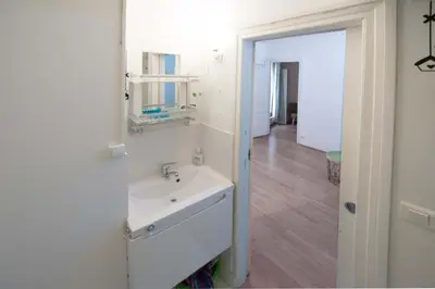 Salle de bains dans l'établissement Paris Center Quarter Latin Nice 1 bedroom
