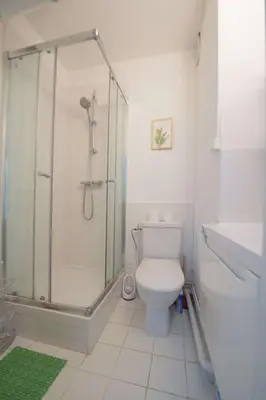 Salle de bains dans l'établissement Paris Center Quarter Latin Nice 1 bedroom