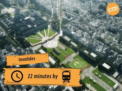 Plan de l'établissement Charmant 2 Pièces Lumineux au calme - Au cœur du 17ème - Les Frères de la Loc'