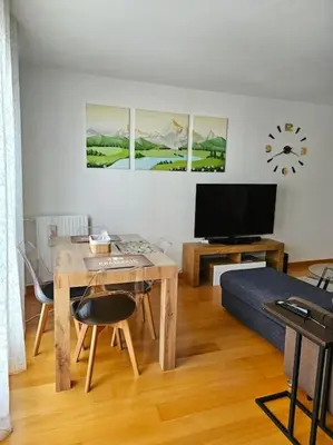 Télévision ou salle de divertissement dans l'établissement Renewed Spacious 35m2 Studio in Paris