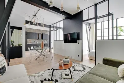 Télévision ou salle de divertissement dans l'établissement #2Bedroom#Cosy#Bastille#Voltaire#Paris11