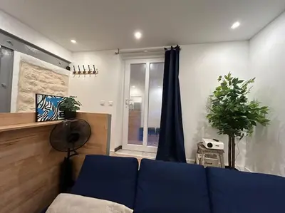 Coin salon dans l'établissement Paris 2Pièces 2 salles de bain
