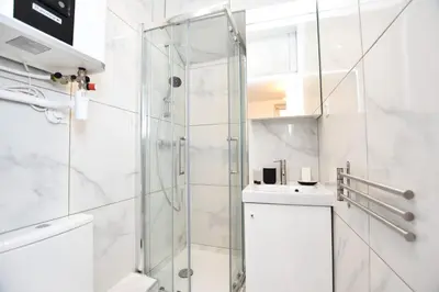 Salle de bains dans l'établissement Charming apartment - 1BR-2P - Petit-Montrouge