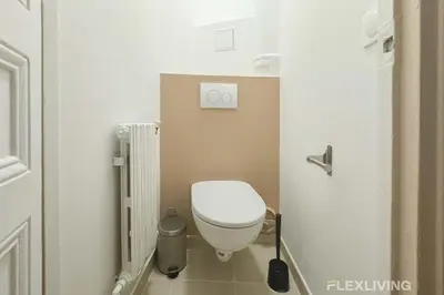 Salle de bains dans l'établissement Flexliving - 99 Felix Faure - Room