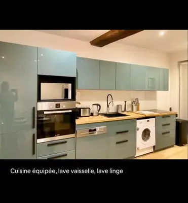 Cuisine ou kitchenette dans l'établissement Paris Centre