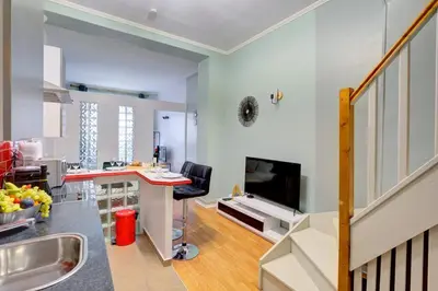 Télévision ou salle de divertissement dans l'établissement Bluestay 108 - Superb apartment in Paris