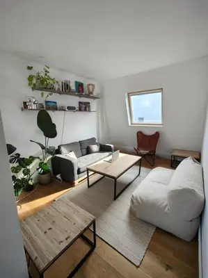 Coin salon dans l'établissement Cocon au cœur de Paris