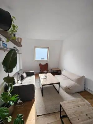 Coin salon dans l'établissement Cocon au cœur de Paris
