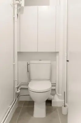 Salle de bains dans l'établissement Perfect Emplacement Paris - Metro 1 min - Tour Eiffel 10min - Netflix