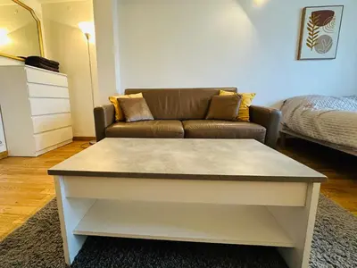 Coin salon dans l'établissement Montparnasse Duroc Paris