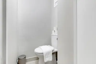 Salle de bains dans l'établissement Stylish apartment in Le Marais