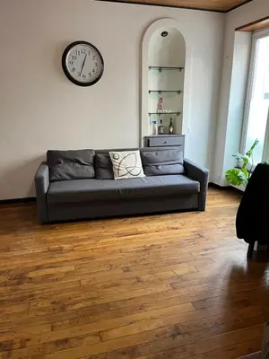 Coin salon dans l'établissement Appartement à Levallois