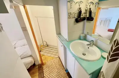 Salle de bains dans l'établissement Studio NOTRE-DAME