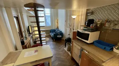 Cuisine ou kitchenette dans l'établissement Studio NOTRE-DAME