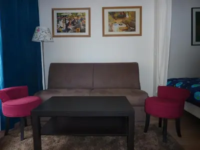 Coin salon dans l'établissement Eiffel Grenelle