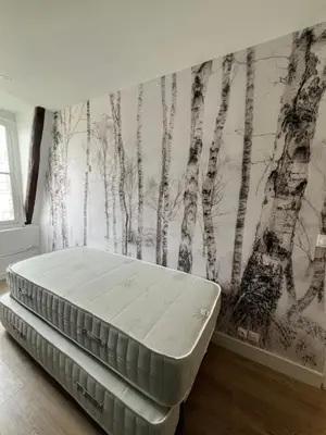 Un ou plusieurs lits dans un hébergement de l'établissement Batignolles, Montmartre Chambre 12m2 , Metro 13 et 14