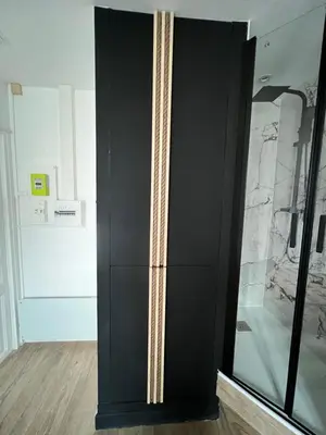 Salle de bains dans l'établissement Batignolles, Montmartre Chambre 12m2 , Metro 13 et 14
