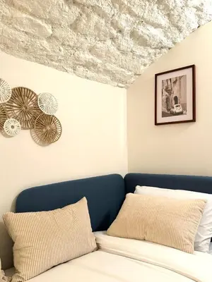 Coin salon dans l'établissement Apartment Saint Germain des Pres Bon Marche by Studio Prestige