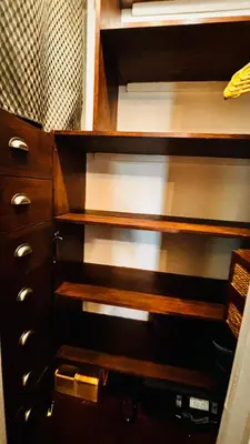Un ou plusieurs lits superposés dans un hébergement de l'établissement Charme, confort et tradition à côté de Montmartre