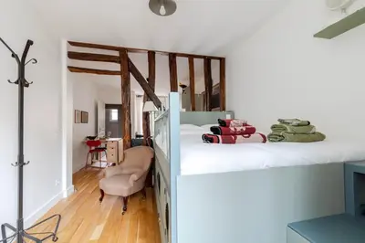 Plan de l'établissement Charmant studio cosy au cœur du Village Ramey Montmartre Métro 12