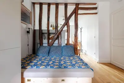Plan de l'établissement Charmant studio cosy au cœur du Village Ramey Montmartre Métro 12