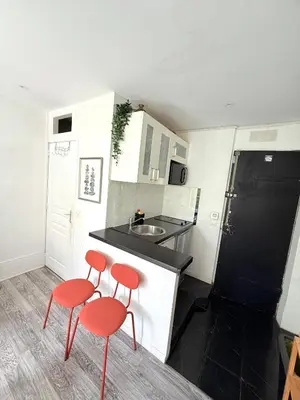Cuisine ou kitchenette dans l'établissement Le marais Réaumur Paris