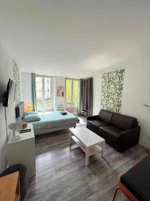 Un ou plusieurs lits dans un hébergement de l'établissement Le marais Réaumur Paris