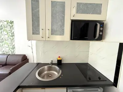 Cuisine ou kitchenette dans l'établissement Le marais Réaumur Paris