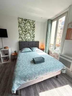 Un ou plusieurs lits dans un hébergement de l'établissement Le marais Réaumur Paris