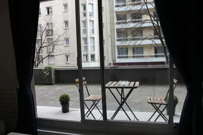 Balcon ou terrasse dans l'établissement Tour Eiffel Grenelle