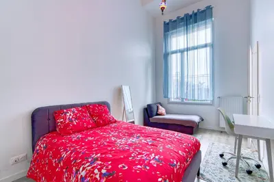 Un ou plusieurs lits dans un hébergement de l'établissement Pablo Picasso - Appt à 30min de Montmartre