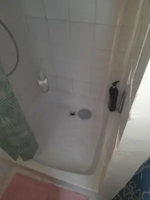Salle de bains dans l'établissement Studio abir