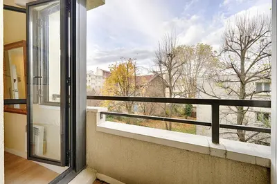 Balcon ou terrasse dans l'établissement Le Molière des Bords de Seine - 15 min de Paris
