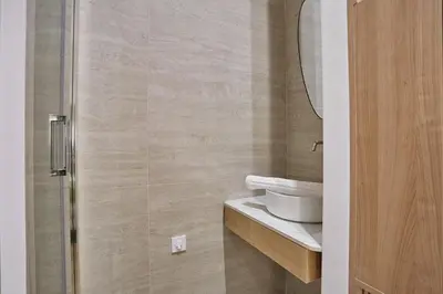 Salle de bains dans l'établissement Apartment on the Champs Elysees