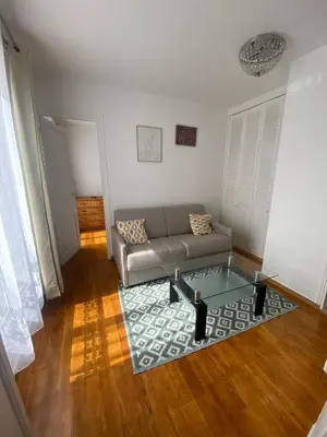Coin salon dans l'établissement Appartement au cœur de Paris