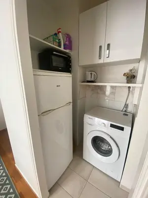Cuisine ou kitchenette dans l'établissement Appartement au cœur de Paris