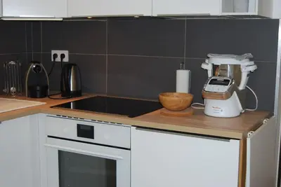 Cuisine ou kitchenette dans l'établissement Appartement 40 m2 à, Boulogne Billancourt