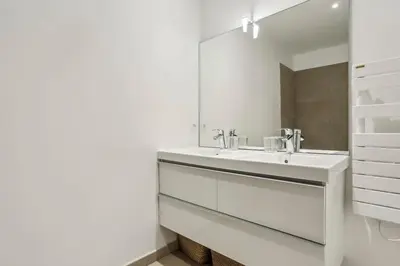 Salle de bains dans l'établissement Appartement Le Rostand