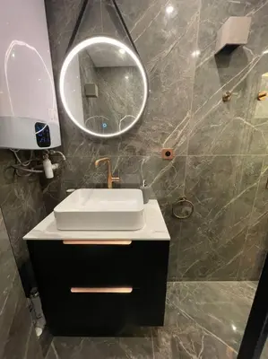 Salle de bains dans l'établissement Cosy Appart Paris 8e champs elysees Miromesnil