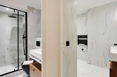 Salle de bains dans l'établissement Saint Michel - Notre Dame