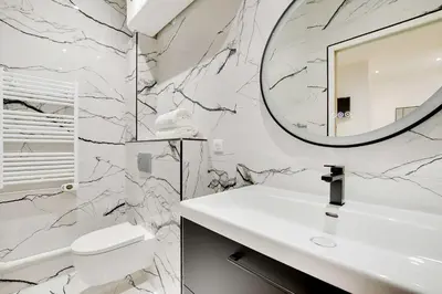Salle de bains dans l'établissement Cosy modern flat - 1BR- 4P- Oberkampf