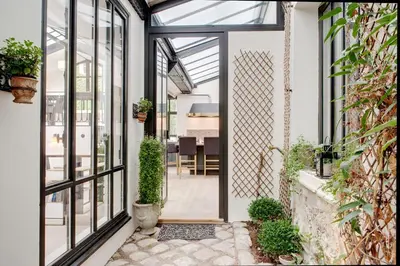 Jardin de l'établissement Paris Green House residence