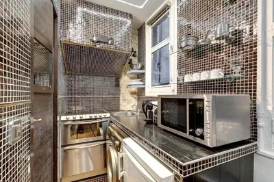 Cuisine ou kitchenette dans l'établissement Paris Marais Tiny MERRISAS